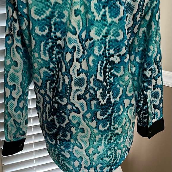 Calvin Klein vibrant snake print tunic - Picture 3 of 4